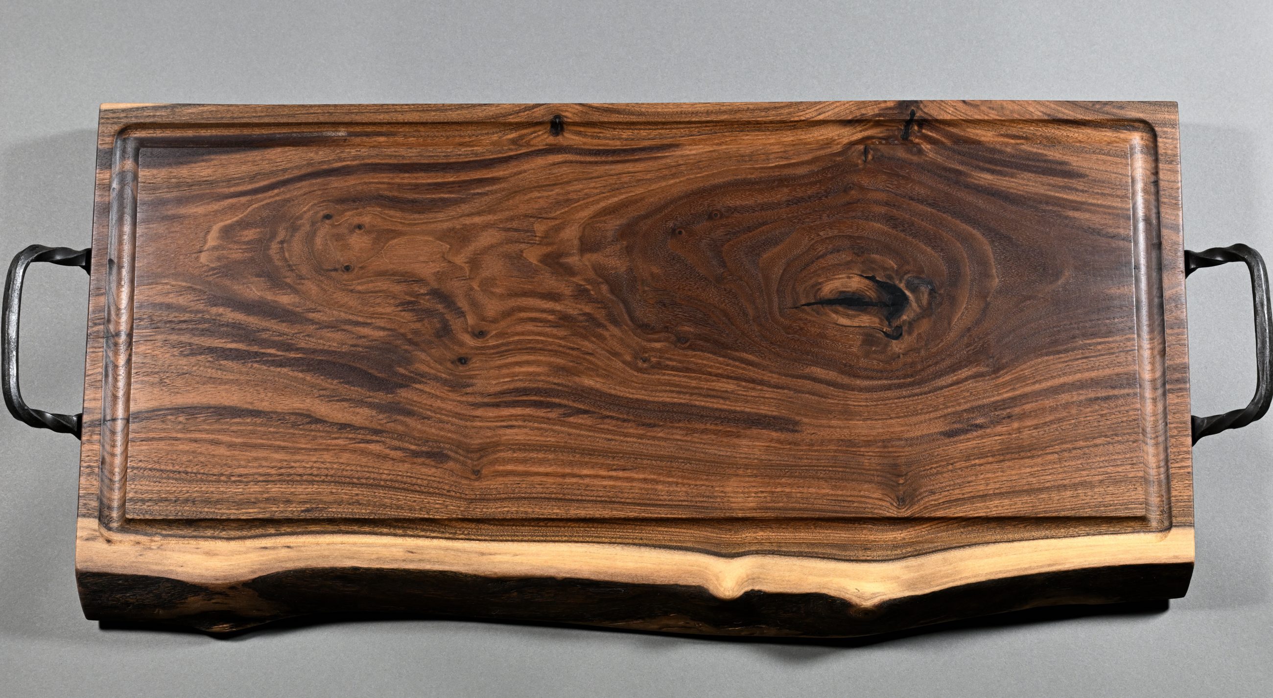 First platter - with interesting grain pattern