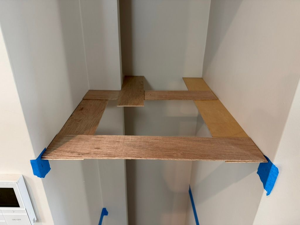 Installation #1: Template the walls